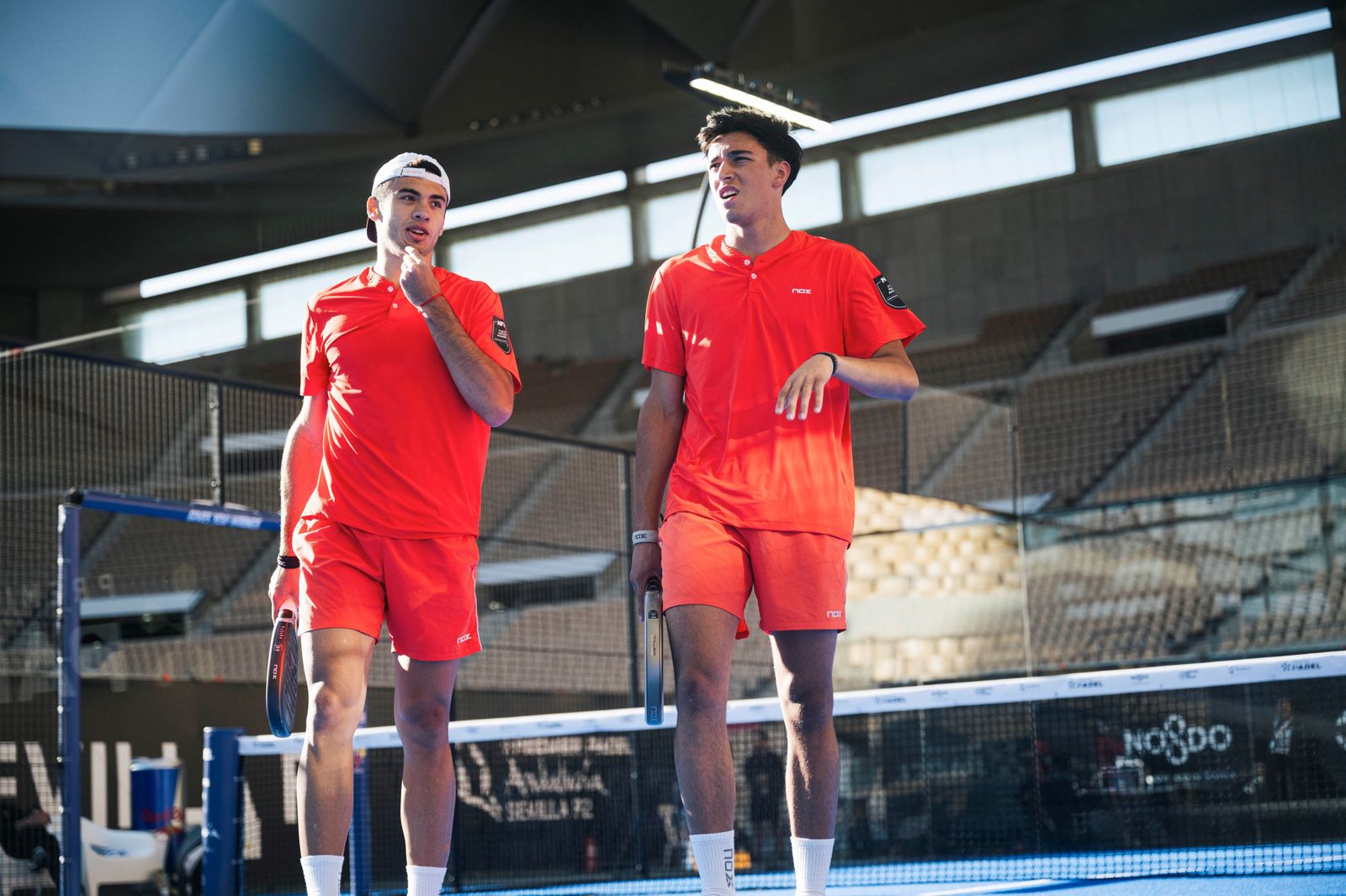 Las mejores fotos de la segunda jornada del pádel en el Estadio de la Cartuja