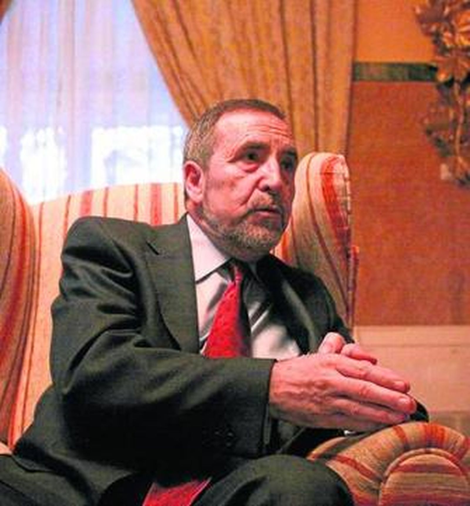 Juan Barranco Gallardo, durante la entrevista llevada a cabo en el hotel Reina Cristina.