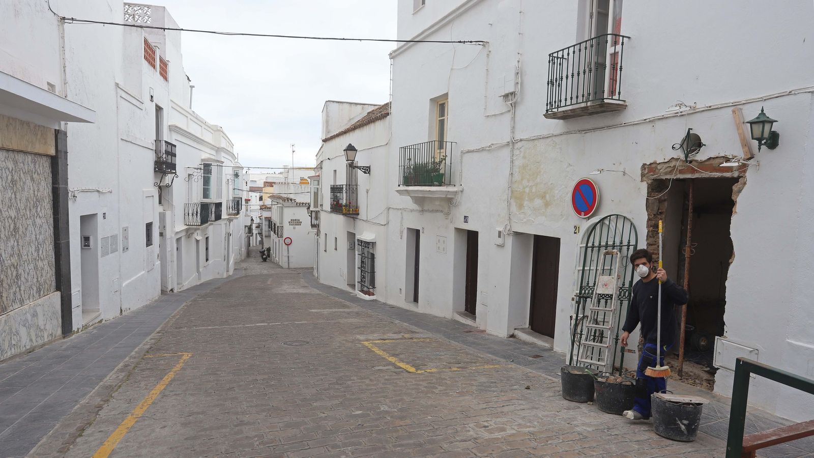 Fotos del confinamiento ante el estado de alarma en Tarifa
