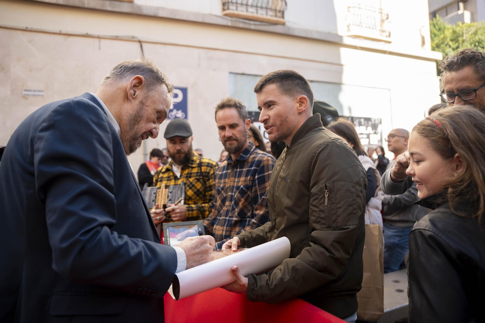 La estrella a JOHN RHYS-DAVIES luce en el paseo de la fama de Almería