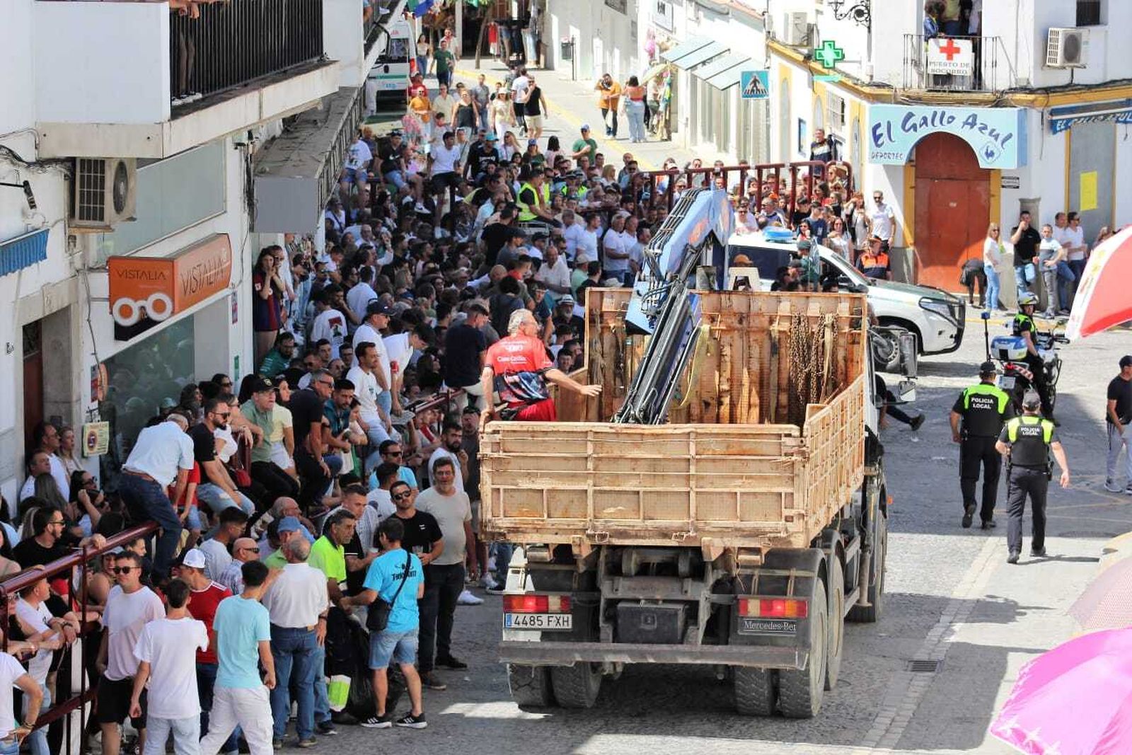 Las imágenes de la celebración del Toro del Aleluya en Arcos 2024