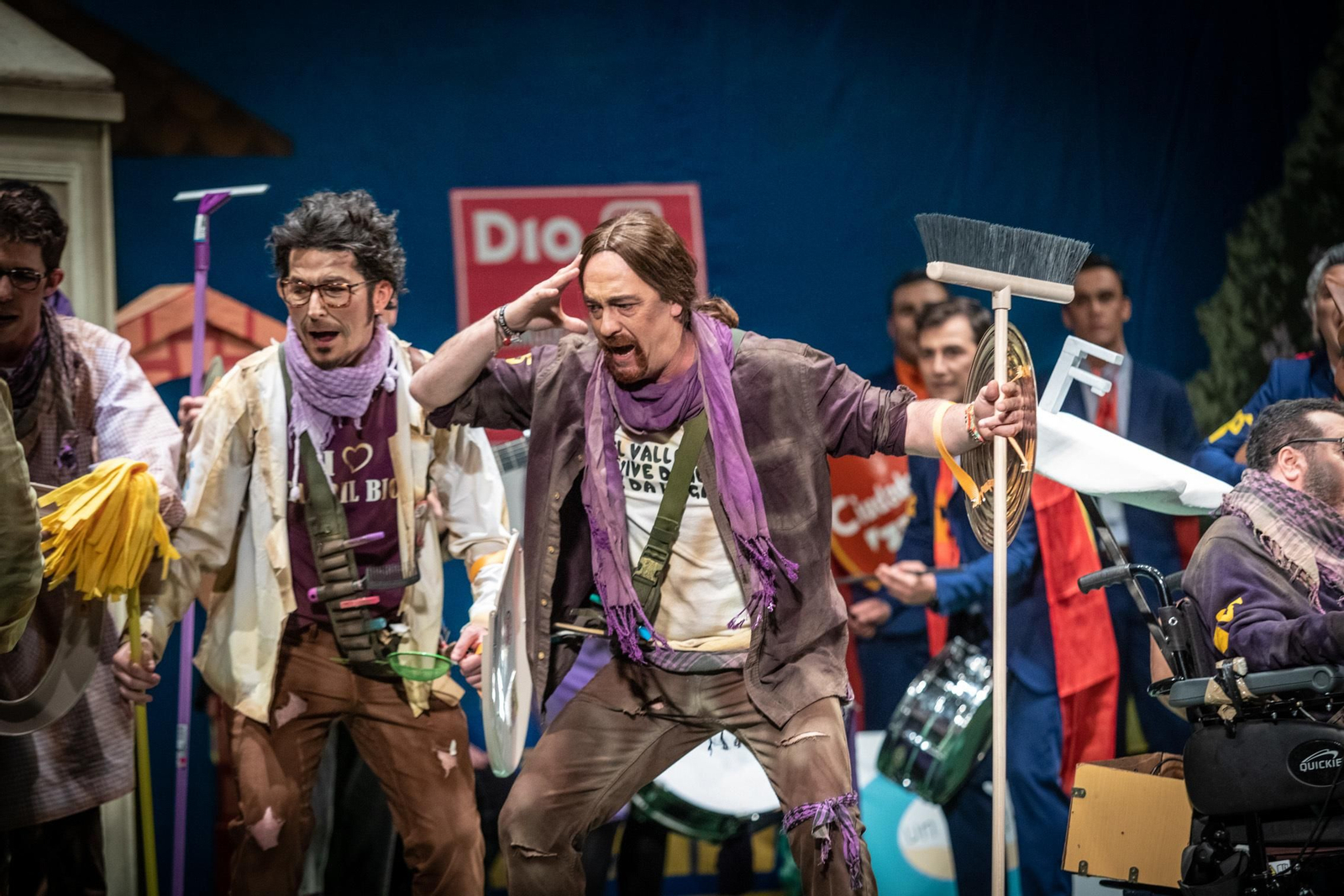 Chirigota 'Un pasito a la izquierda y un pasito a la derecha'