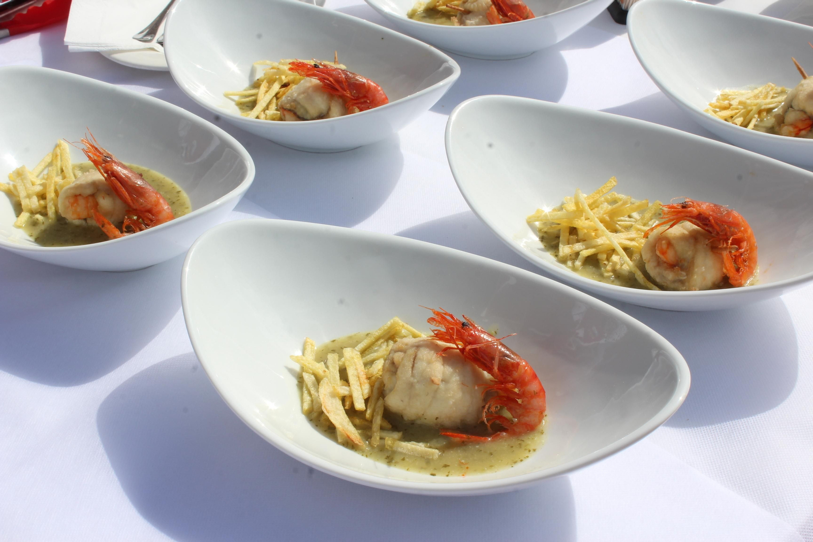 Imágenes de la presentación de la Feria de la Gamba Roja de Garrucha