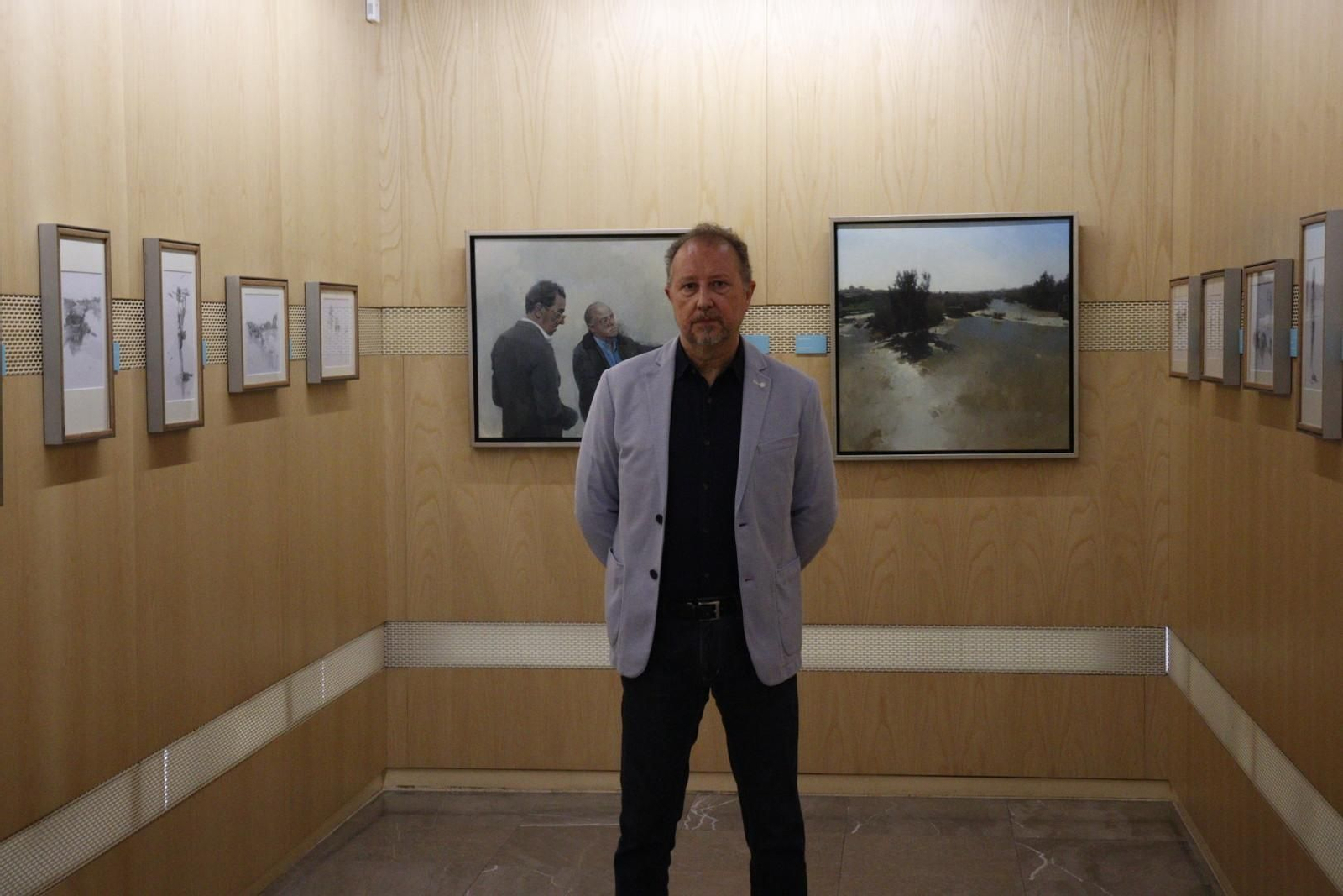 La exposición 'Dibujos preparatorios. Paisajes y Figuras' del Museo de Bellas Artes, en imágenes