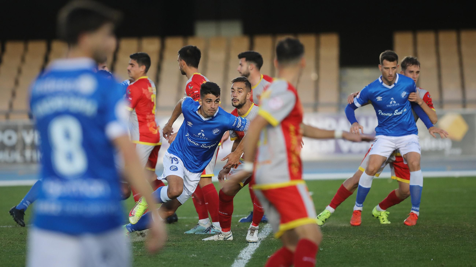 Victoria del Xerez DFC ante el Antequera (1-0)