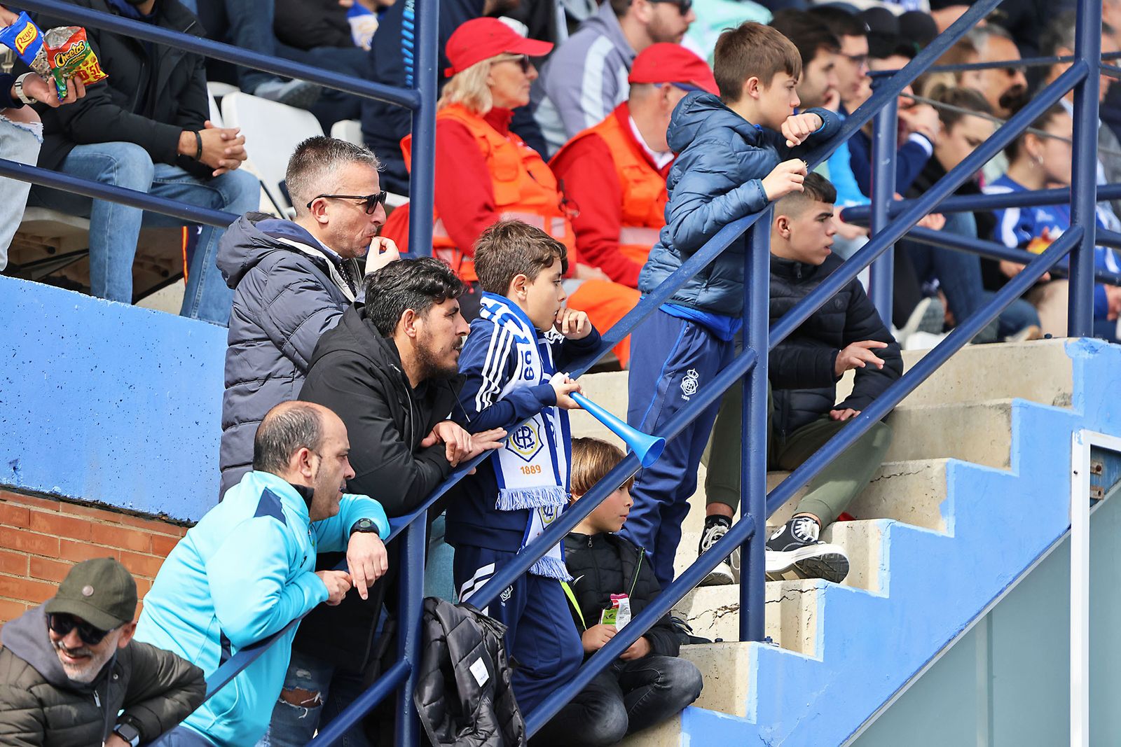 Imágenes del encuentro entre el Recreativo de Huelva y la AD Ceuta FC