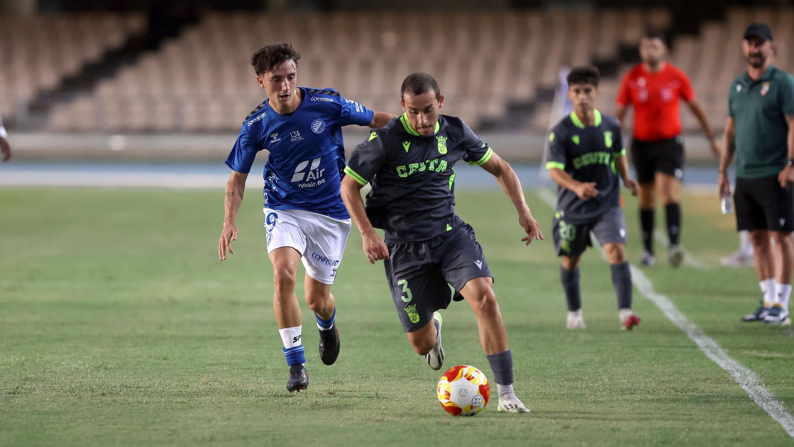 Imágenes del amistoso entre el Xerez DFC y el Ceuta B en Chapín