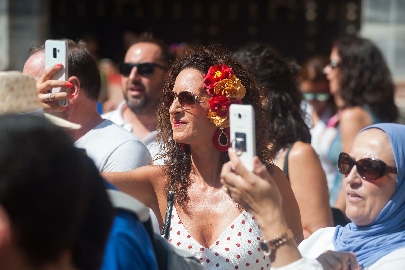 Fotos de este martes en la Feria de Málaga