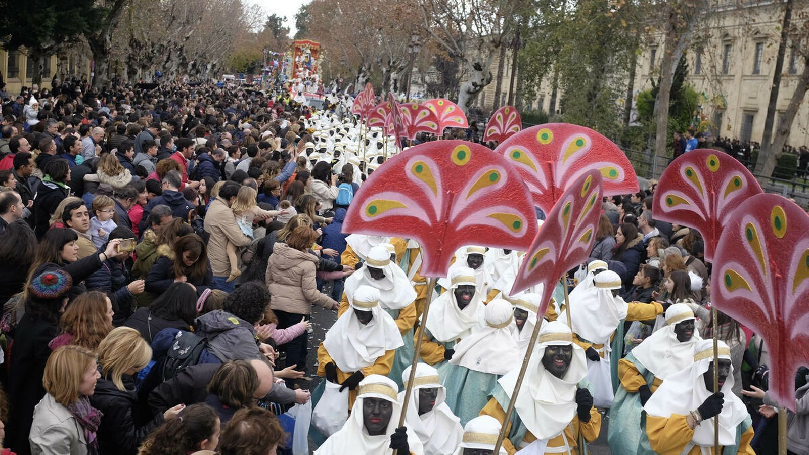 La cabalgata de Sevilla en 2020