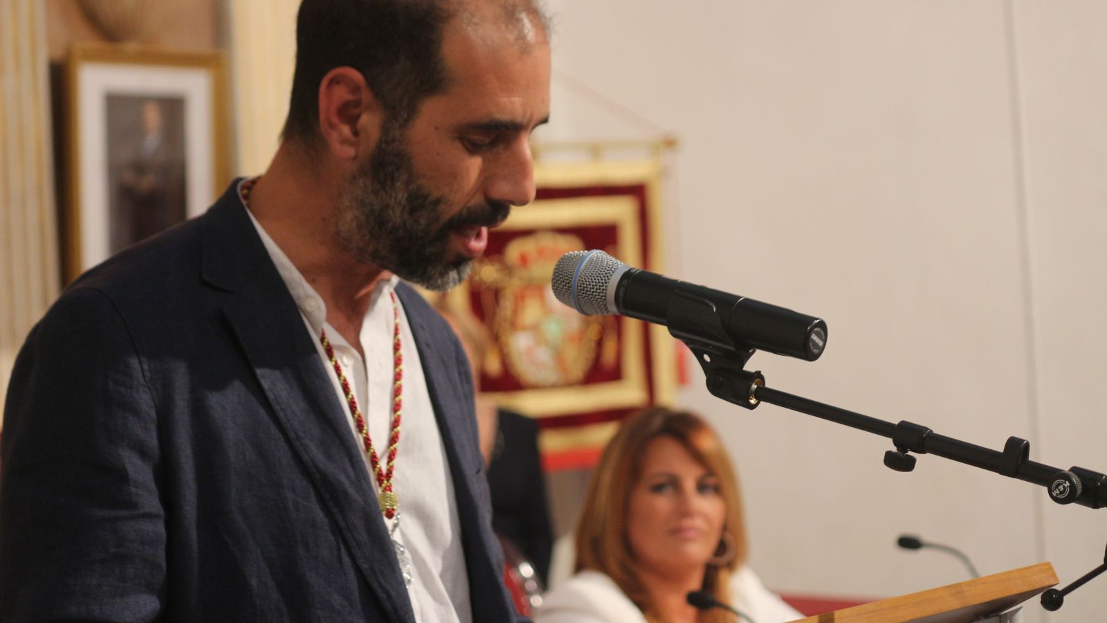 Antonio Romero durante su intervención