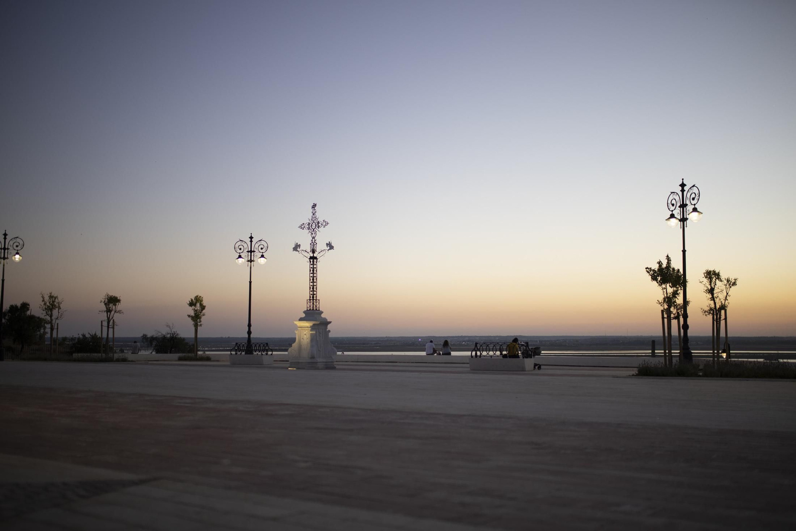 La última puesta de sol para despedir el año en Huelva