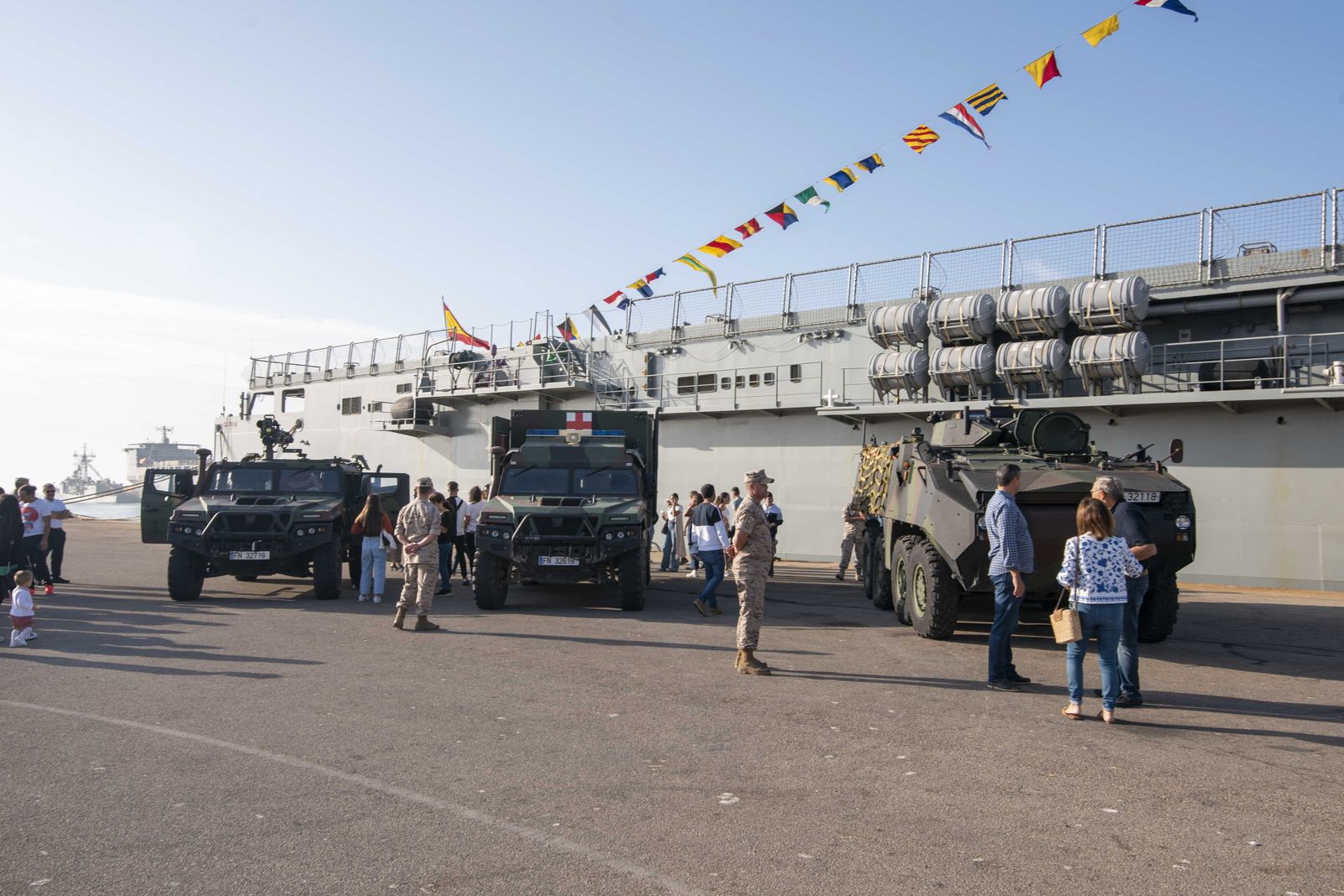 Un día de puertas abiertas en la Base de Rota