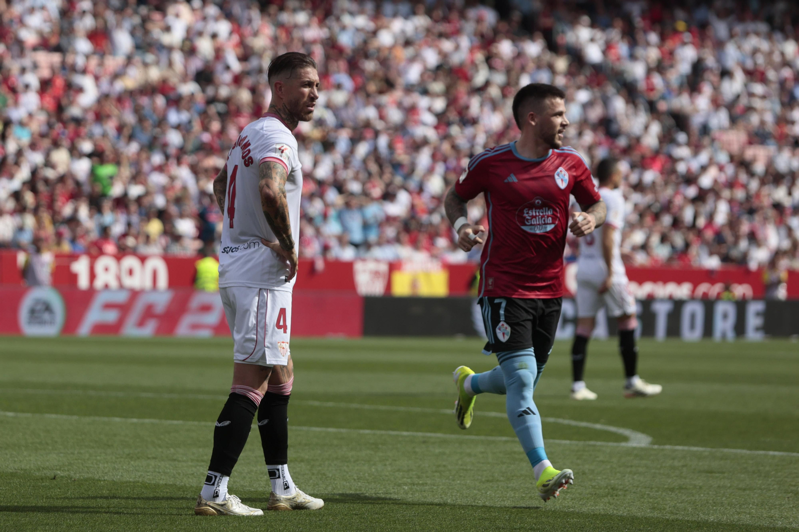 Las imágenes del Sevilla - Celta