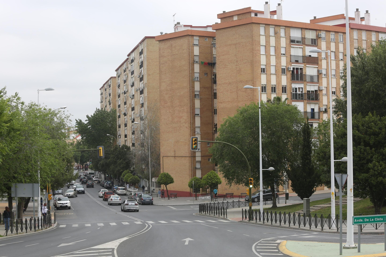 La plaza de Andalucía no tiene ningún atractivo.