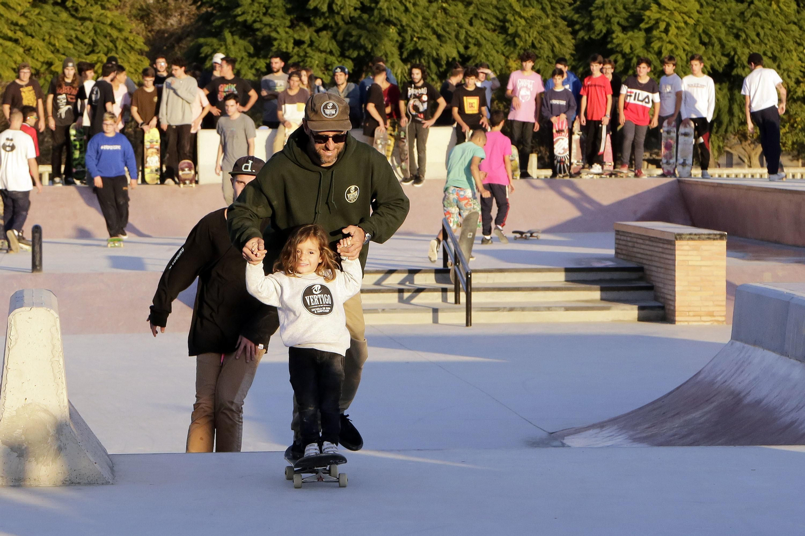 Inauguración del nuevo Skate Park en el complejo deportivo de Chapín