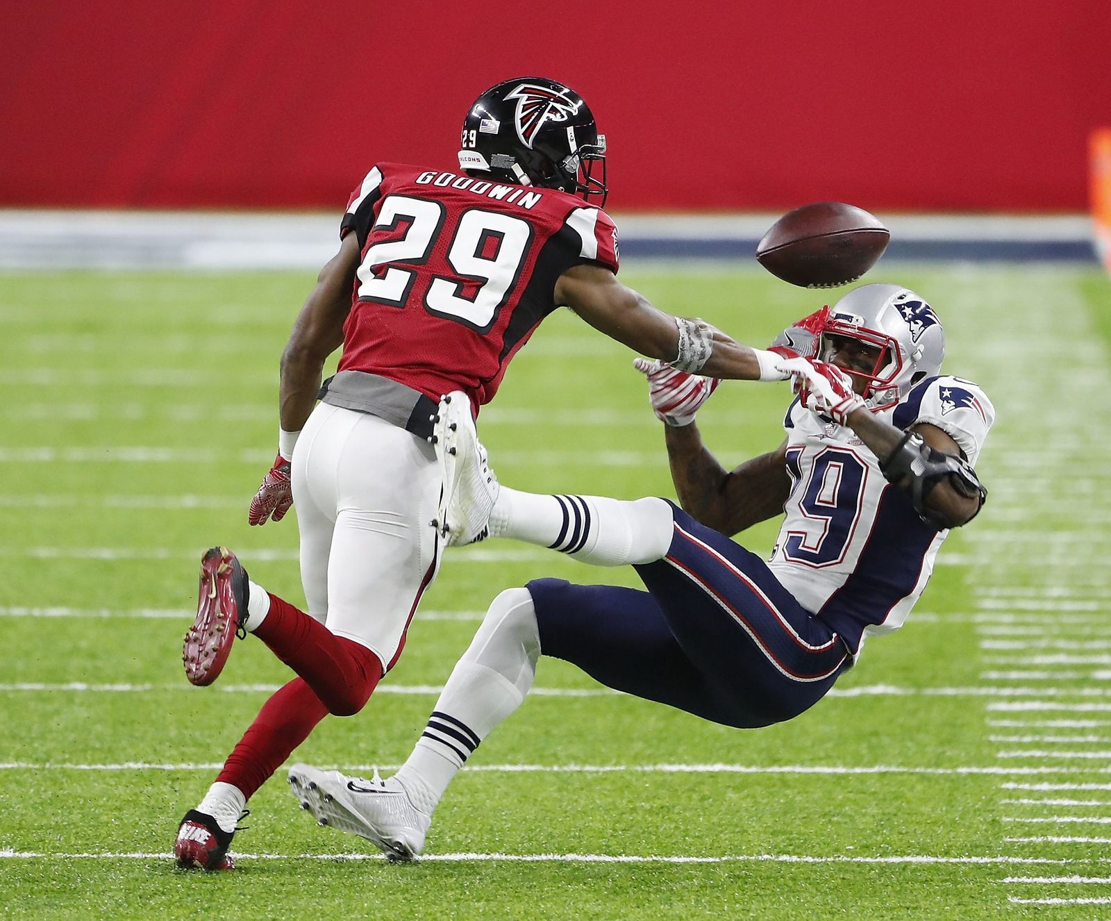 La final de la Super Bowl entre los Patriots y los Falcons
