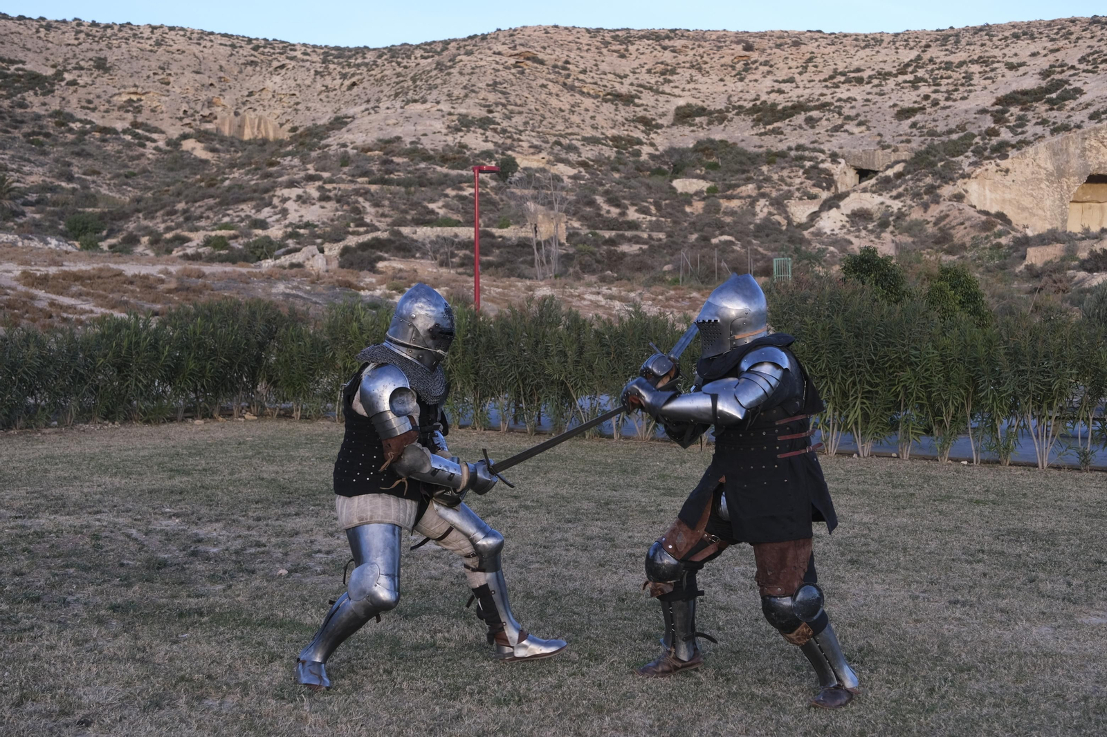 Fotogalería de los combates medievales en Almería