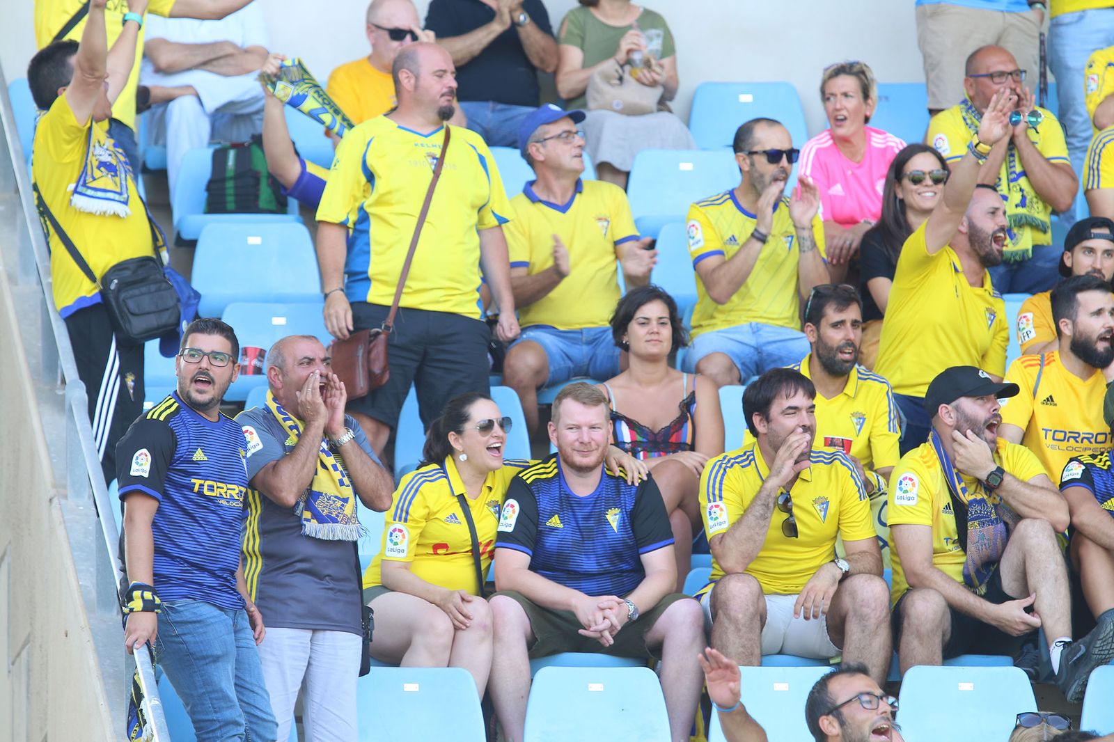 Las imágenes del UD ALMERÍA-CÁDIZ CF