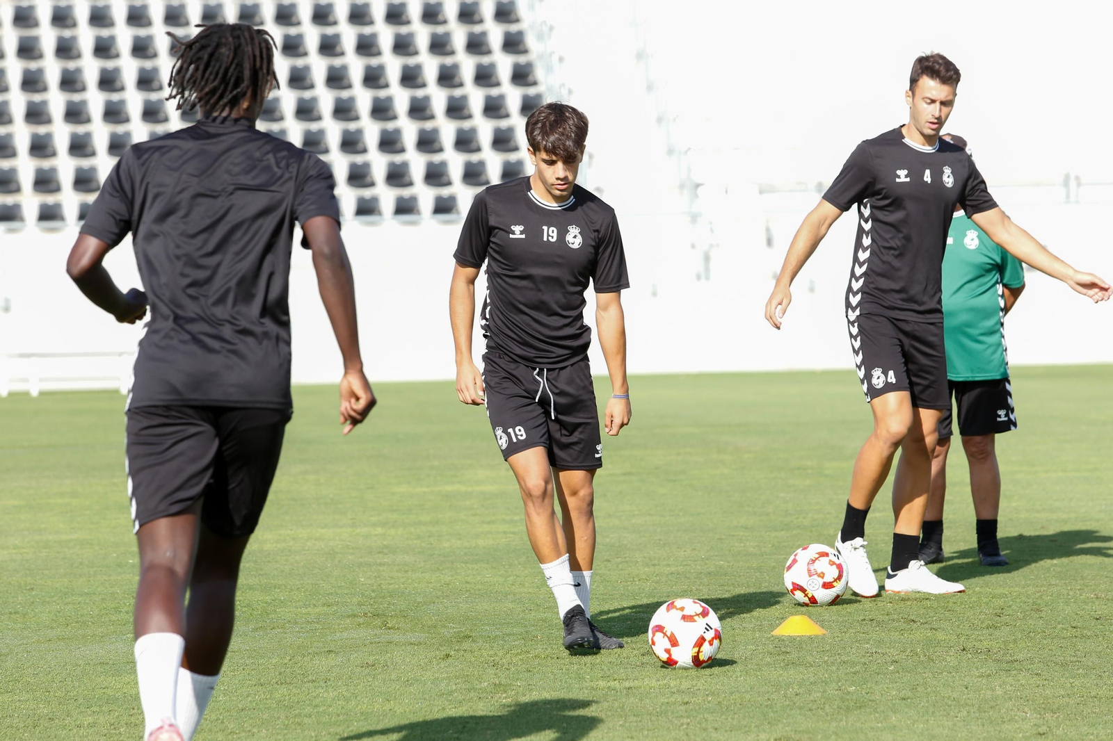 Las fotos del entrenamiento de la Balona previo al partido con el San Fernando