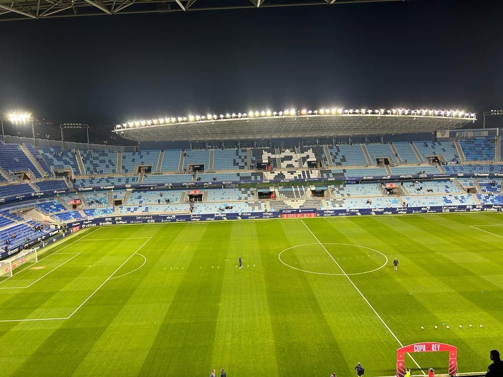 Málaga CF - Real Sociedad, en fotos