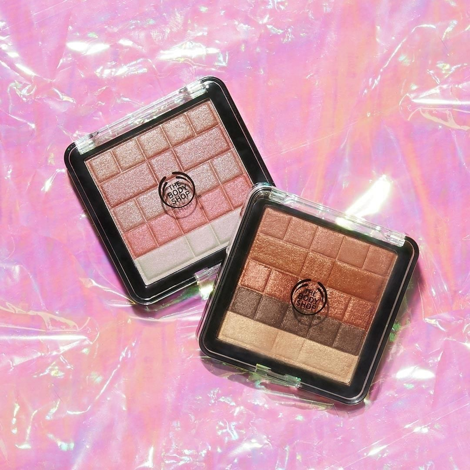 Polvos iluminadores multiuso Shimmer Waves, de The Body Shop.