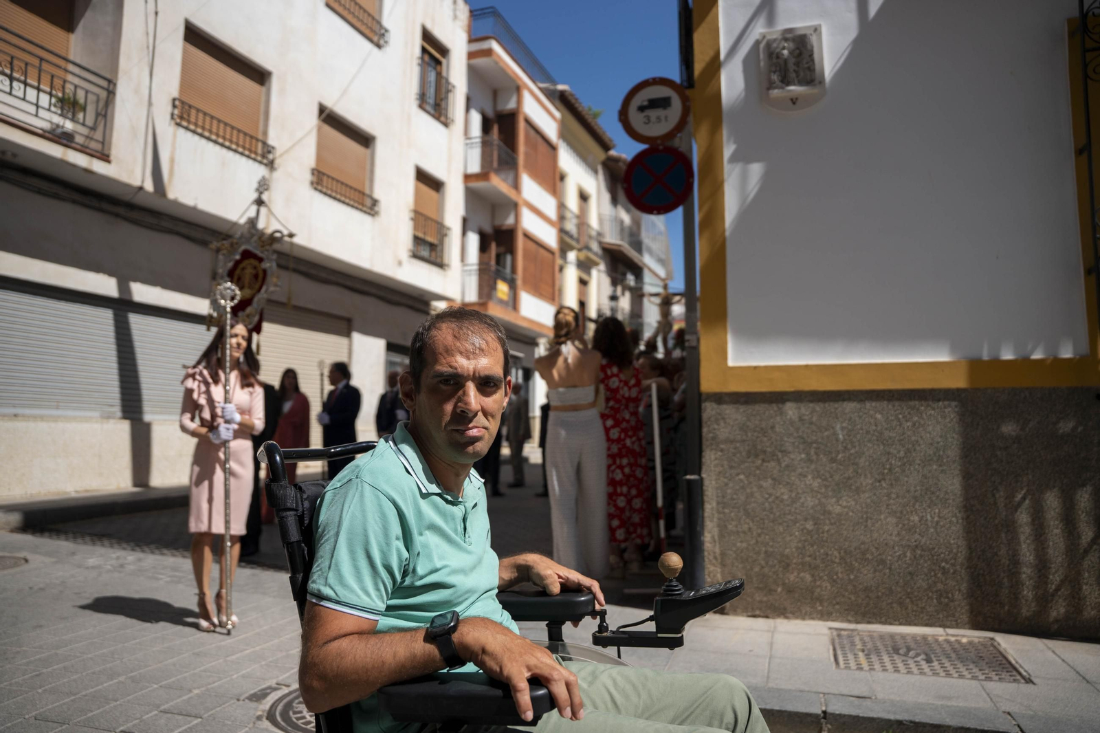 Eucaristía y procesión de Exaltación de la Cruz en la localidad de Vélez-Rubio