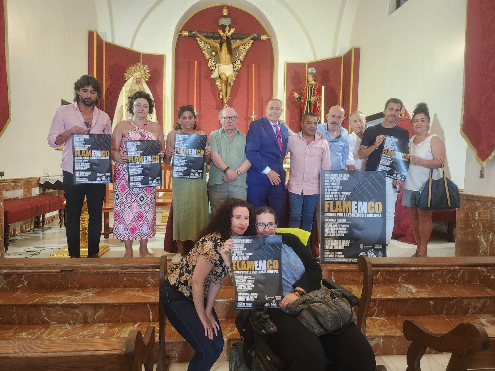 Presentación de la gala flamenca benéfica en Jerez por la esclerosis múltiple. Presentación de la gala flamenca benéfica en Jerez por la esclerosis múltiple.
