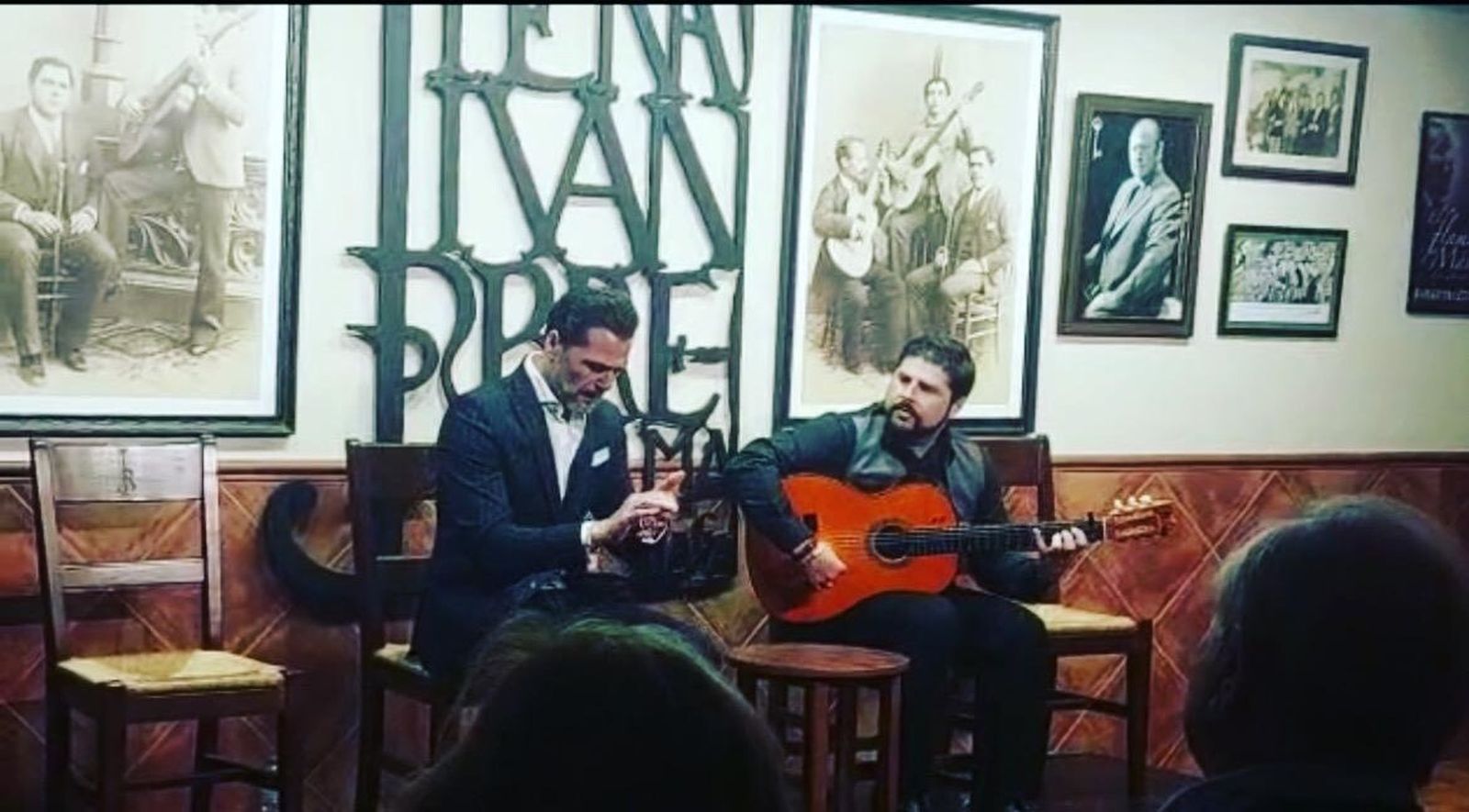 Buen recital de David Carpio y Manuel Valencia en la Peña Juan Breva de Málaga