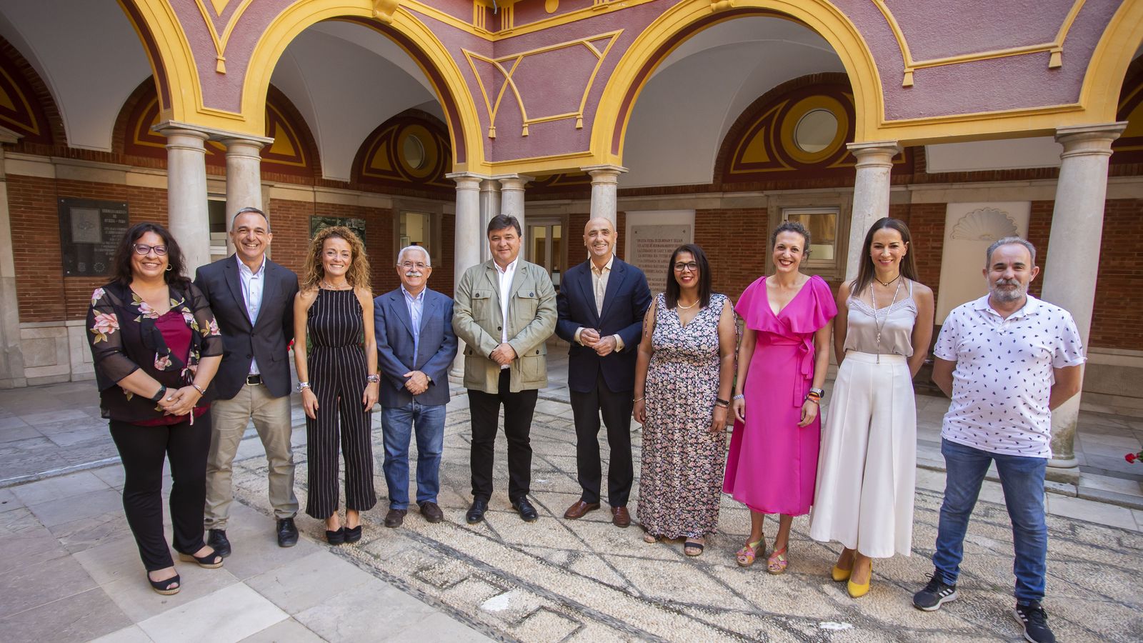 Firma del acuerdo entre el Ayuntamiento de Huelva y Fundación Cepsa.