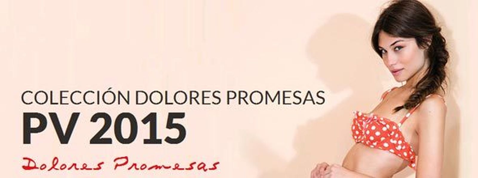 Uno de los modelos de la colección de Dolores Promesas.