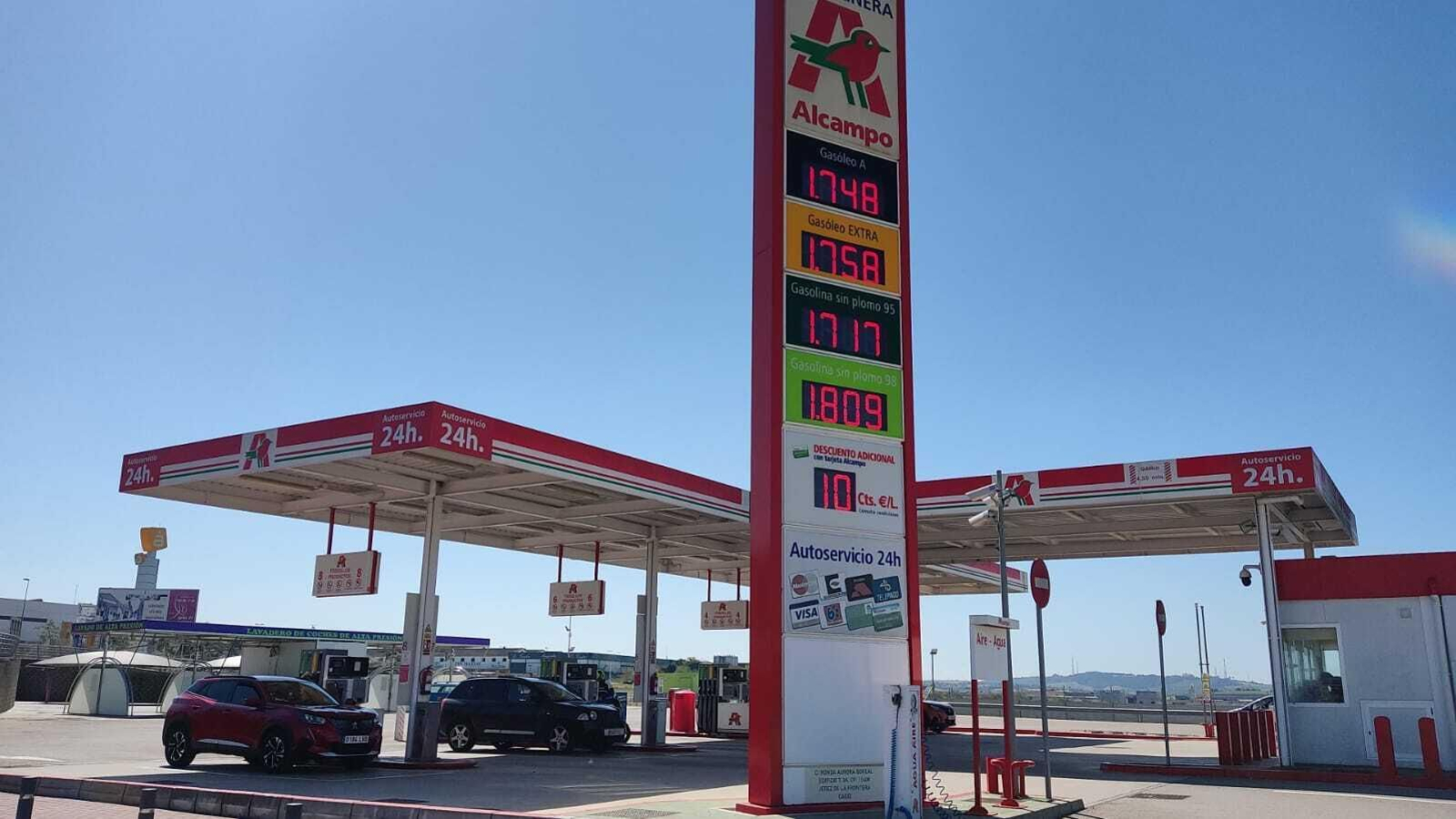 El consumo de gasolina tiende a estabilizarse en Jerez tras la primera semana de aplicación del descuento.