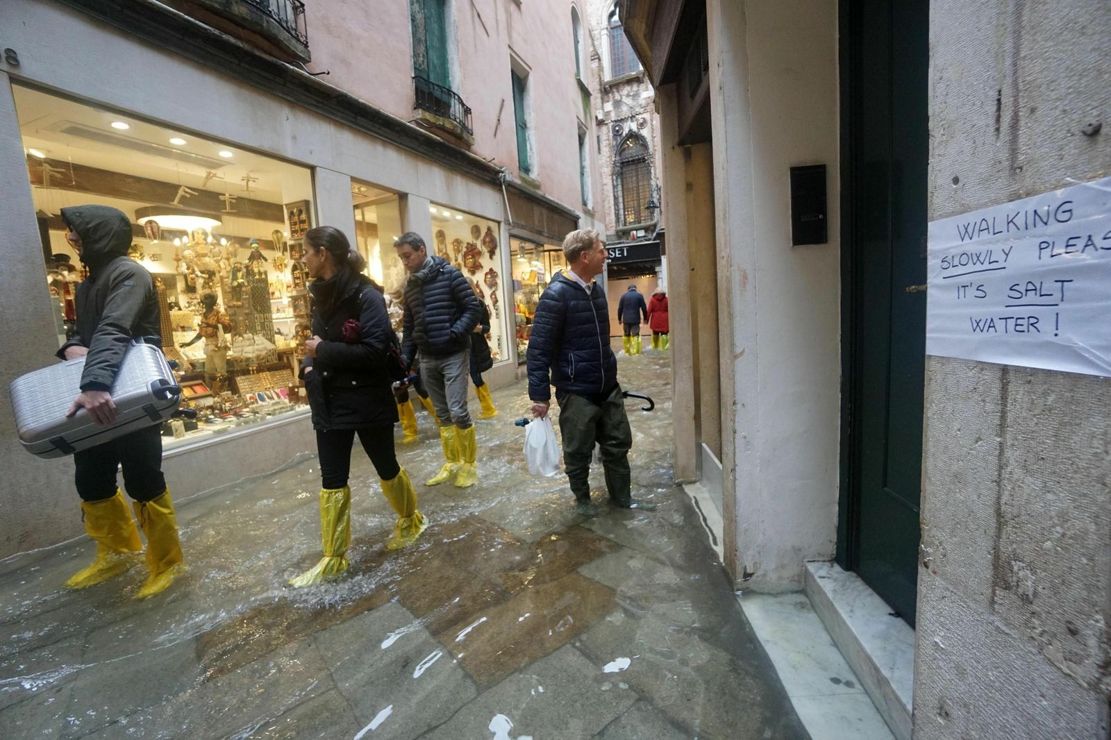 Las inundaciones de Venecia en imágenes