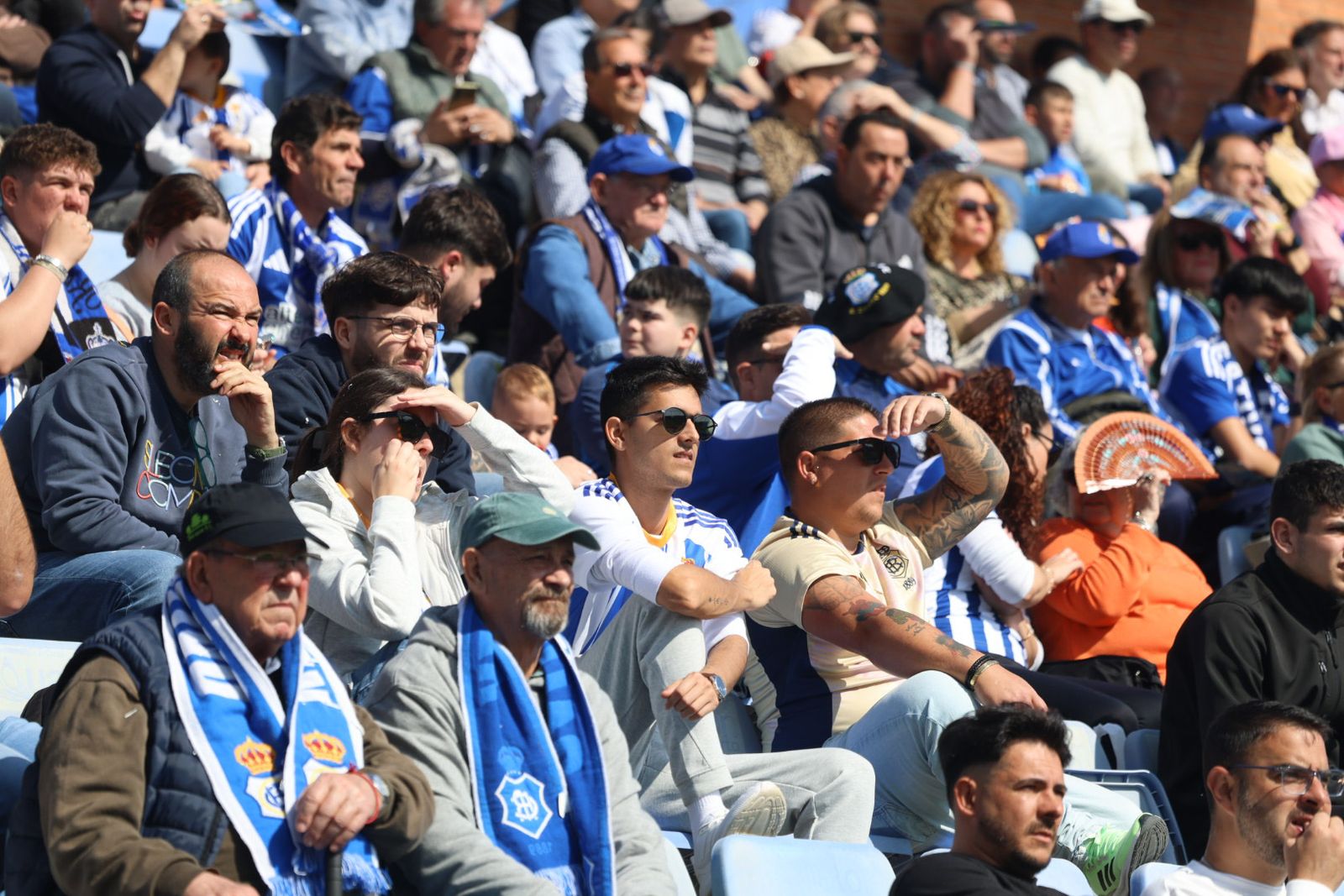 Las mejores fotografías del Recreativo de Huelva-Deportiva Minera