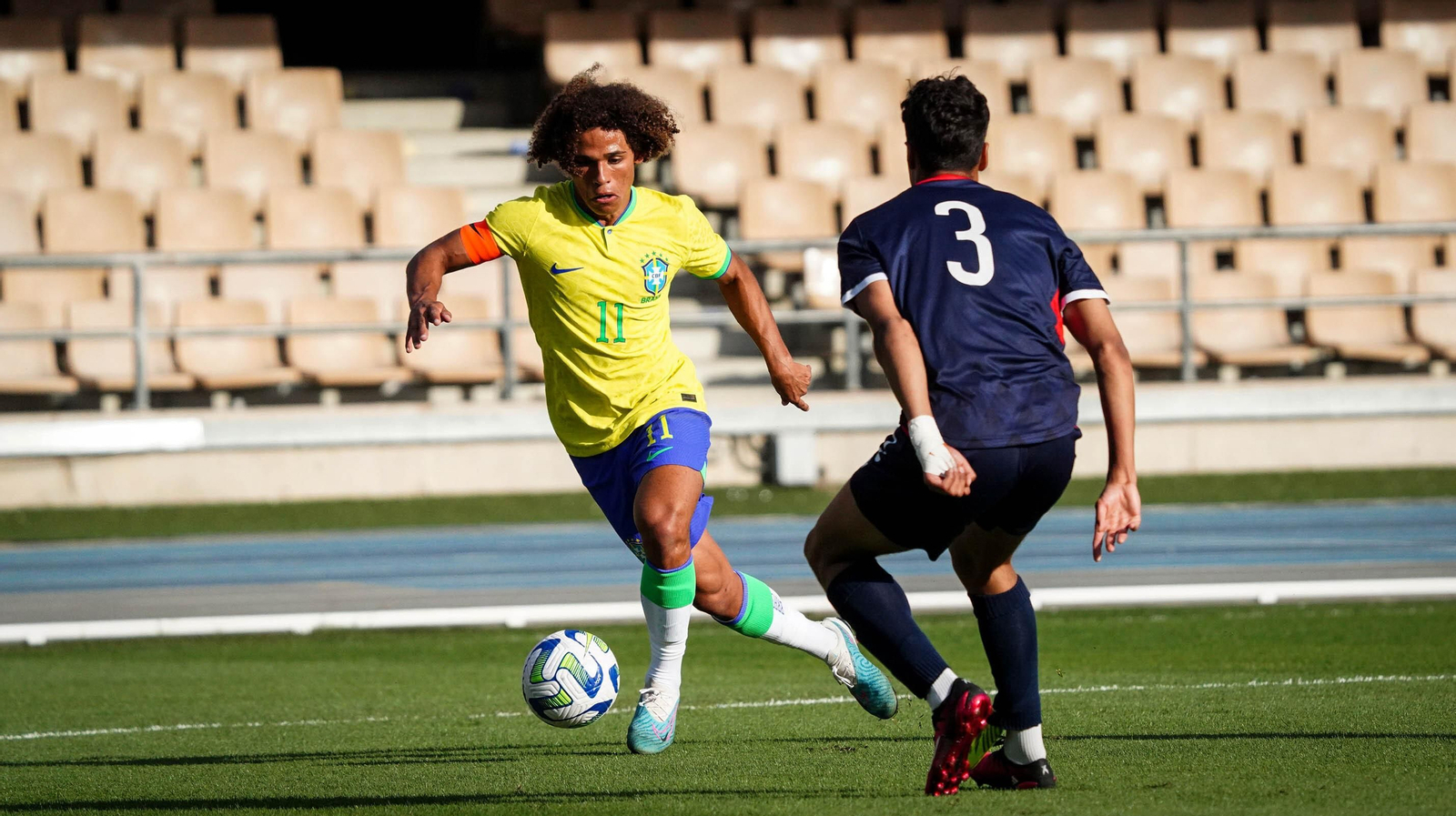 Brasil - R. Dominicana, fútbol internacional en Jerez