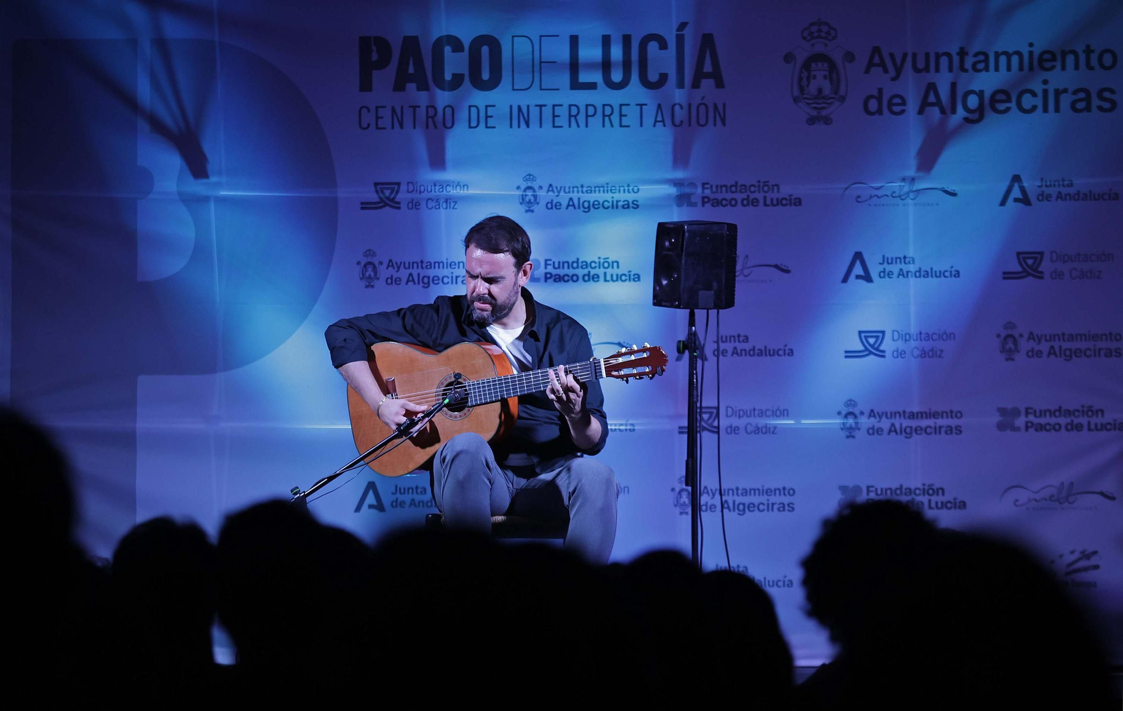 Fotos del concierto de Dani de Morón en el Centro de Interpretación 'Paco de Lucía' de Algeciras