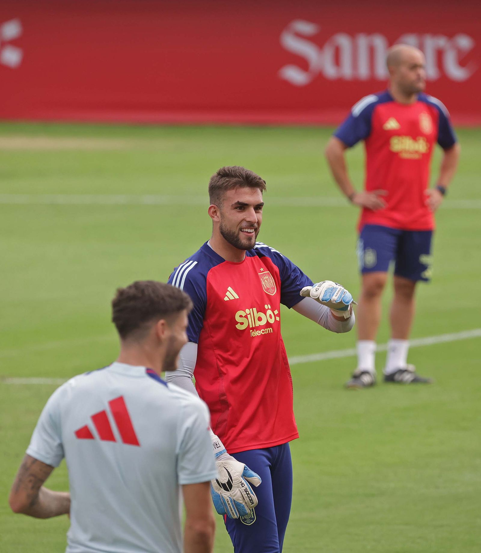 Fotos del entrenamiento de la selección española sub-21 en Algeciras