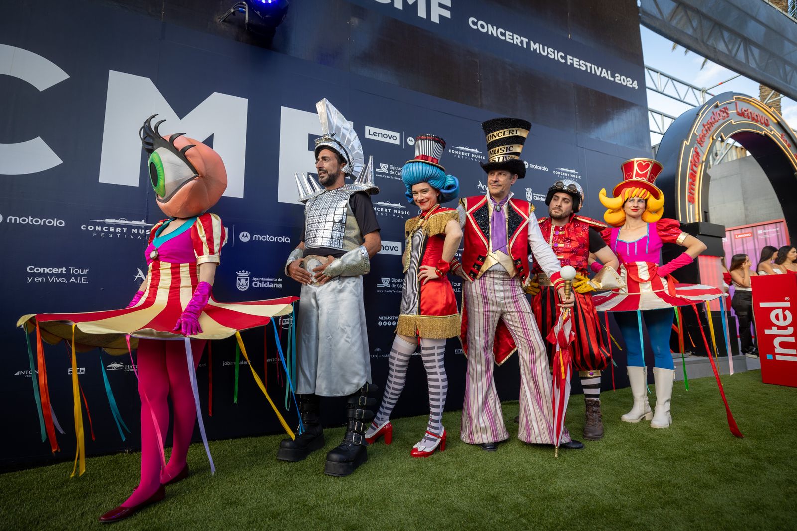 Imágenes de la inauguración del Concert Music Festival 2024 en Chiclana