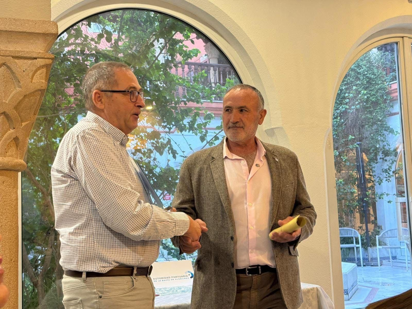 Manuel Verde (izda.) y Antonio Parada.