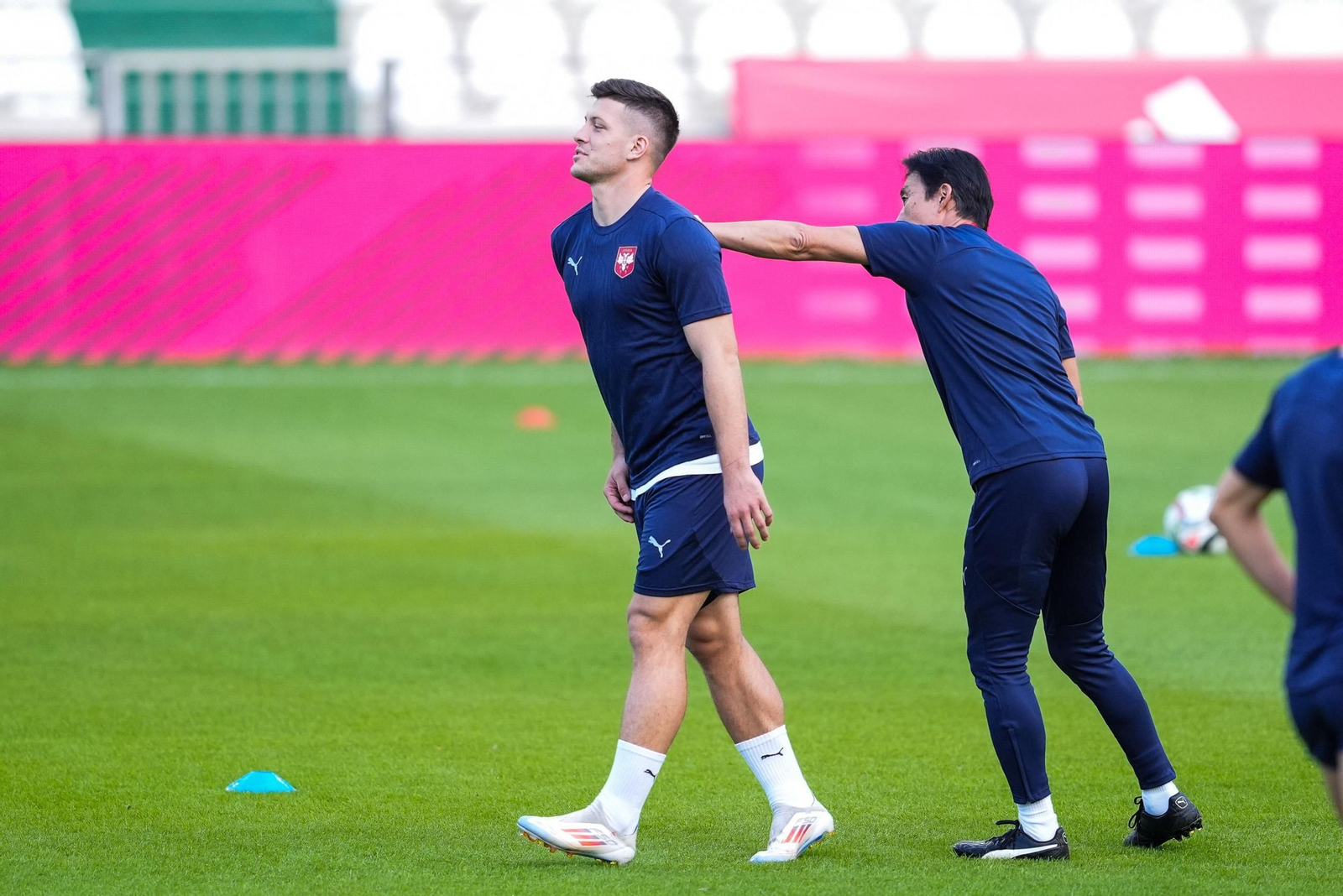 Las fotos de la selección de fútbol en Córdoba Las fotos de la selección de fútbol en Córdoba