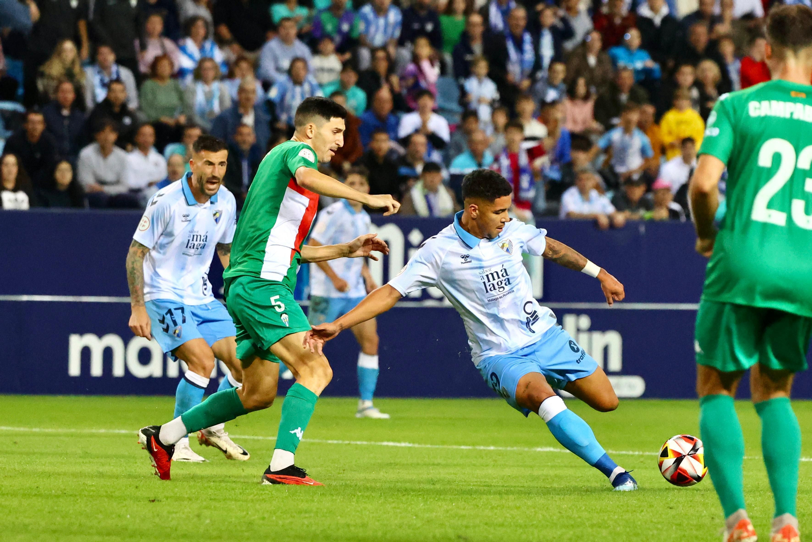 El Málaga CF-Alcoyano, en fotos