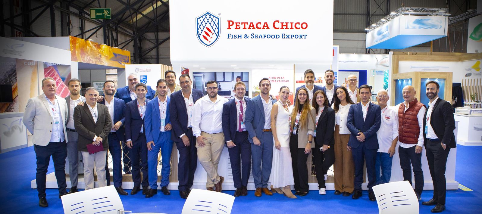 El equipo de Petaca Chico desplazado a Vigo.