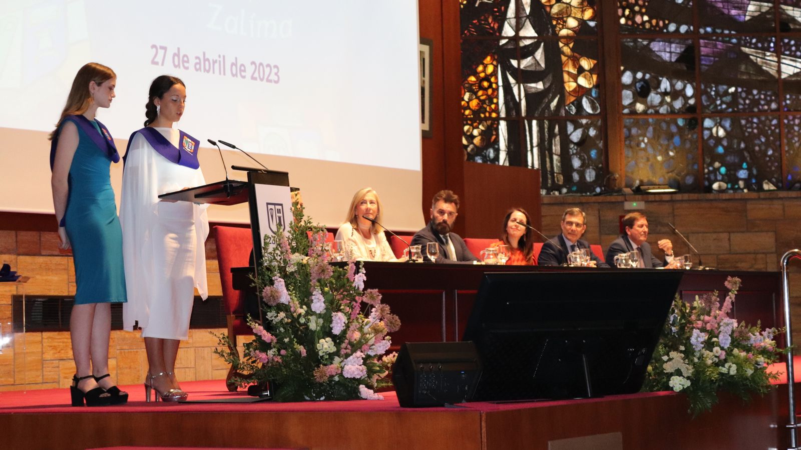 Los alumnos quisieron agradecer al profesorado su formación académica y en valores
