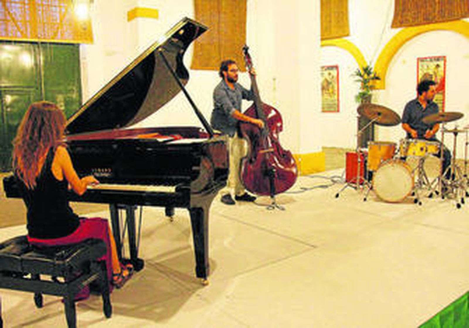 Una imagen del concierto celebrado ayer como parte del ciclo Los martes de la Academia.