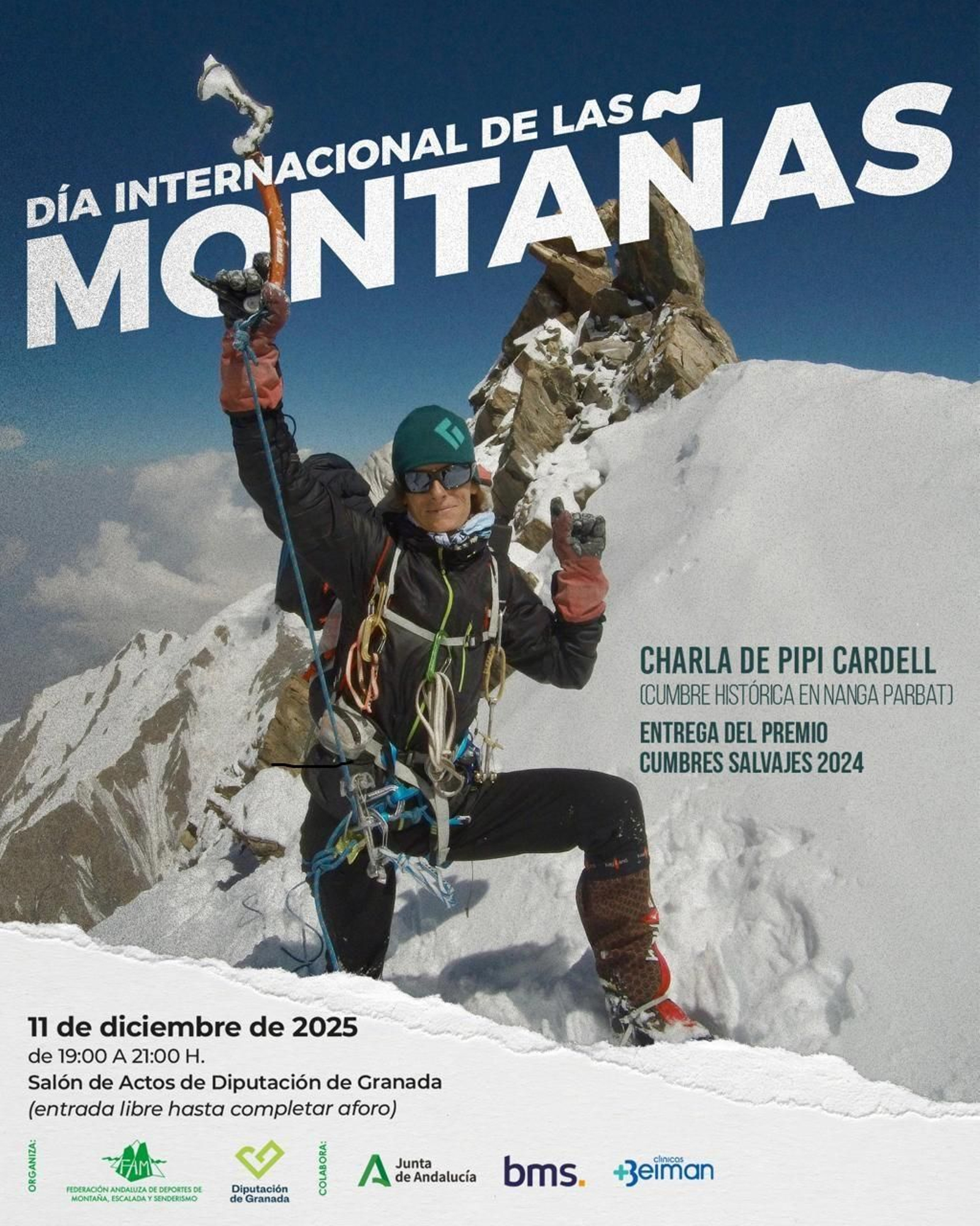 Cartel anunciador de la actividad