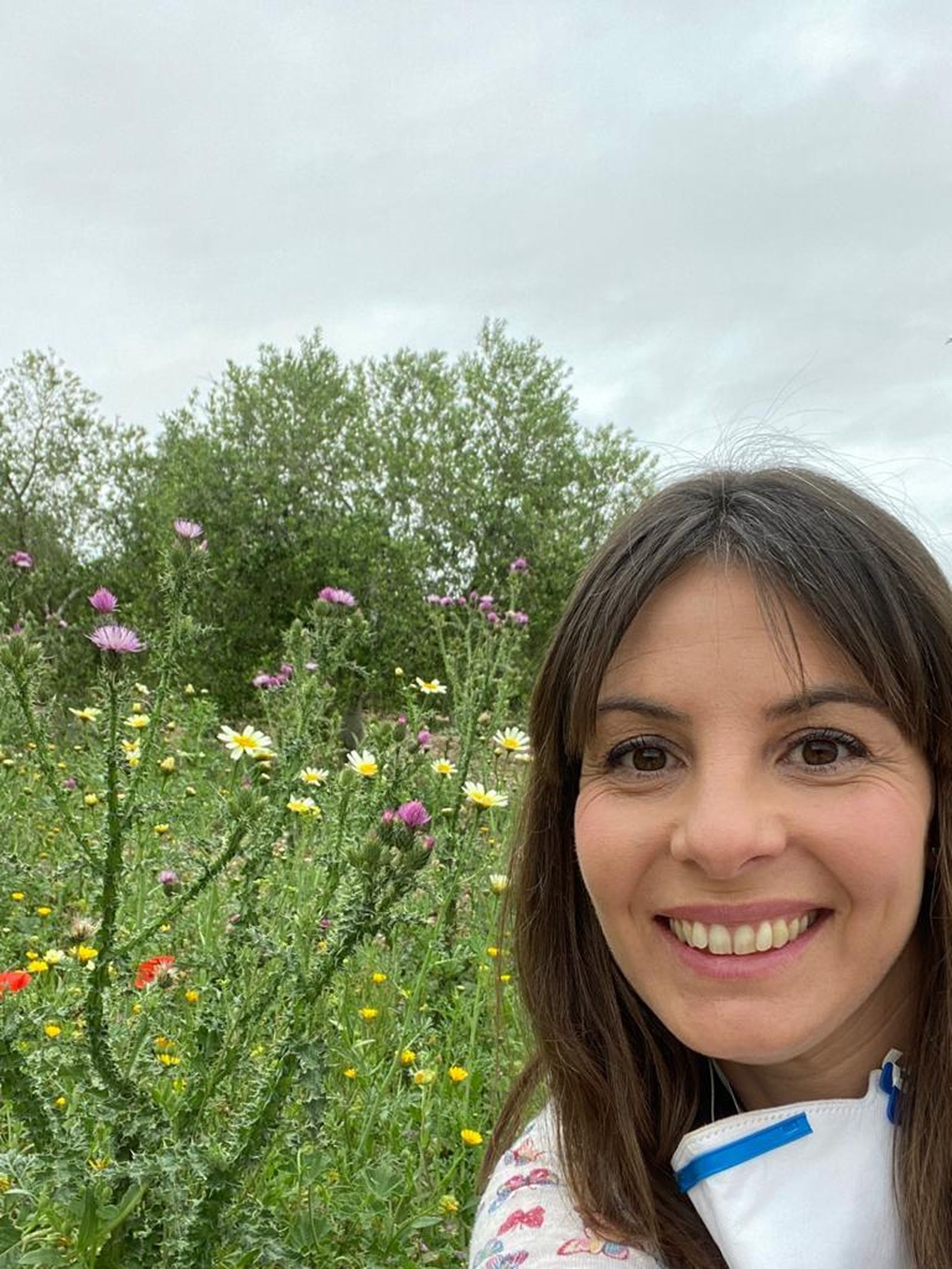 María Miró, productora de aceite.