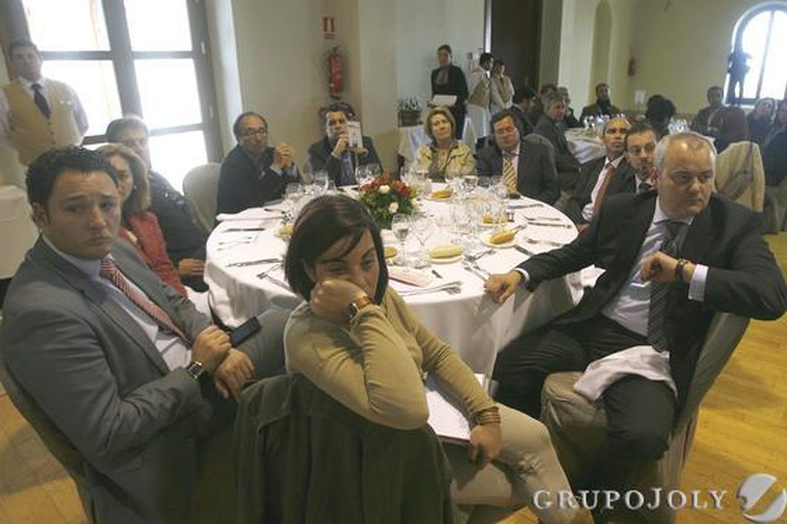 Menchu Barba, José Santos, Concha Ribelles, Francisco Andreu, Nicolás Mariño, Raúl Perales, Rosa María Ballester, el delegado provincial de Turismo Francisco Díaz Morillo, Salvador Hernán Gómez, David Luque y Juan Sañudo.  

Foto: Julio Gonzalez-Joaquin Pino-Jose Braza