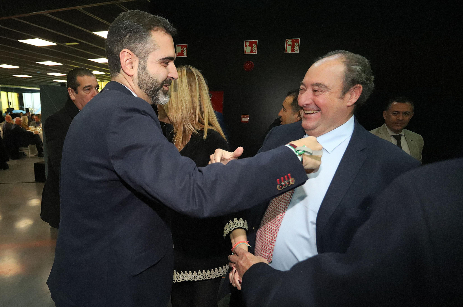 Imágenes de los asistentes al Desayuno Coloquio "Economía azul, claves para el desarrollo sostenible" organizado por el Grupo Joly