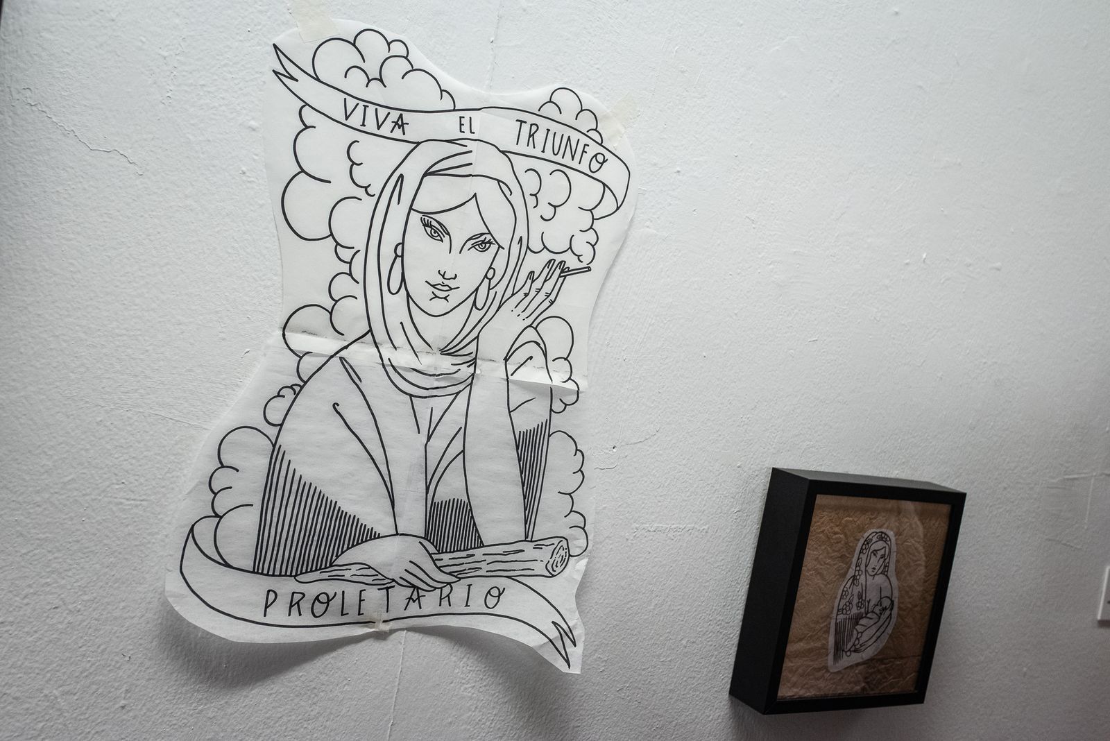 Imágenes de la inauguración de la muestra de Grafistas Onubenses