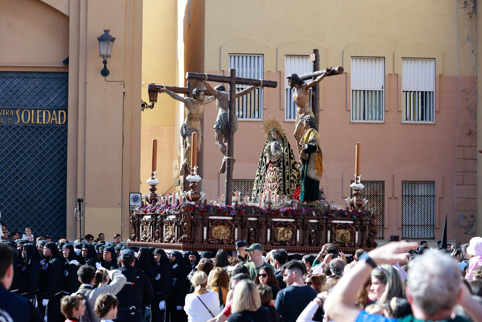 Dolores del Puente en el Lunes Santo de Málaga 2023