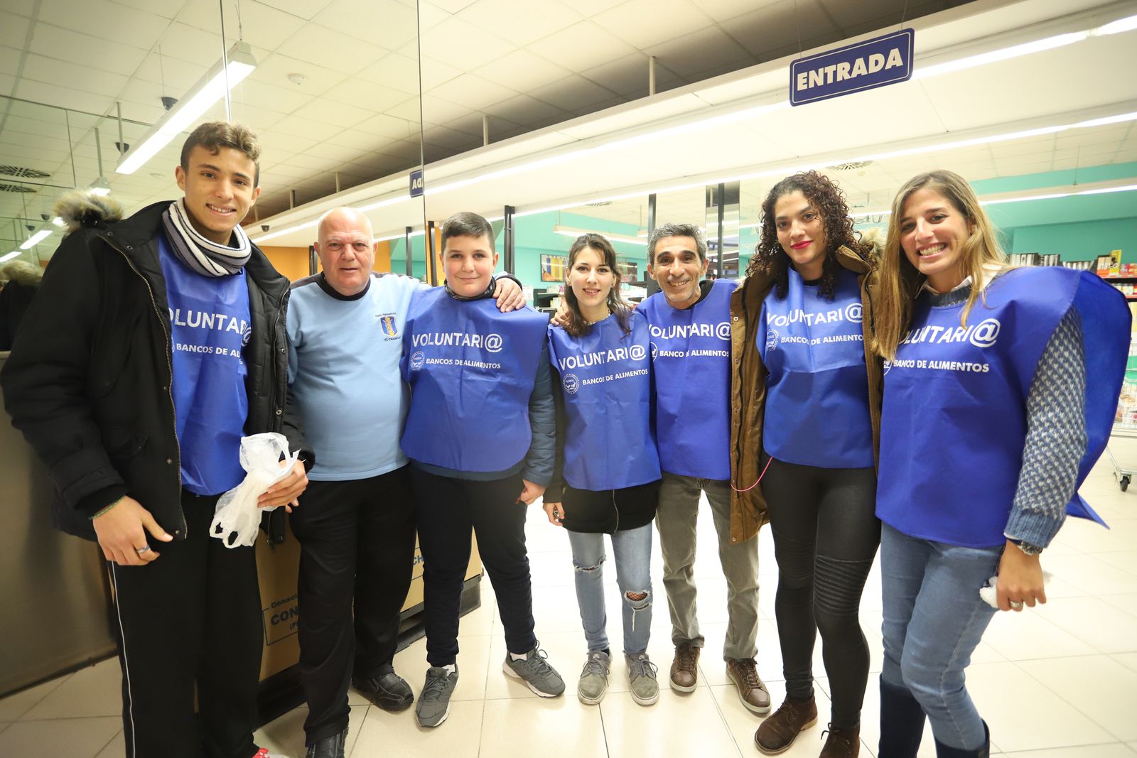 Imágenes de la gran Recogida del Banco de alimentos 2019